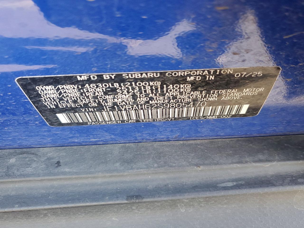 2025 Subaru Wrx -- Photo 12